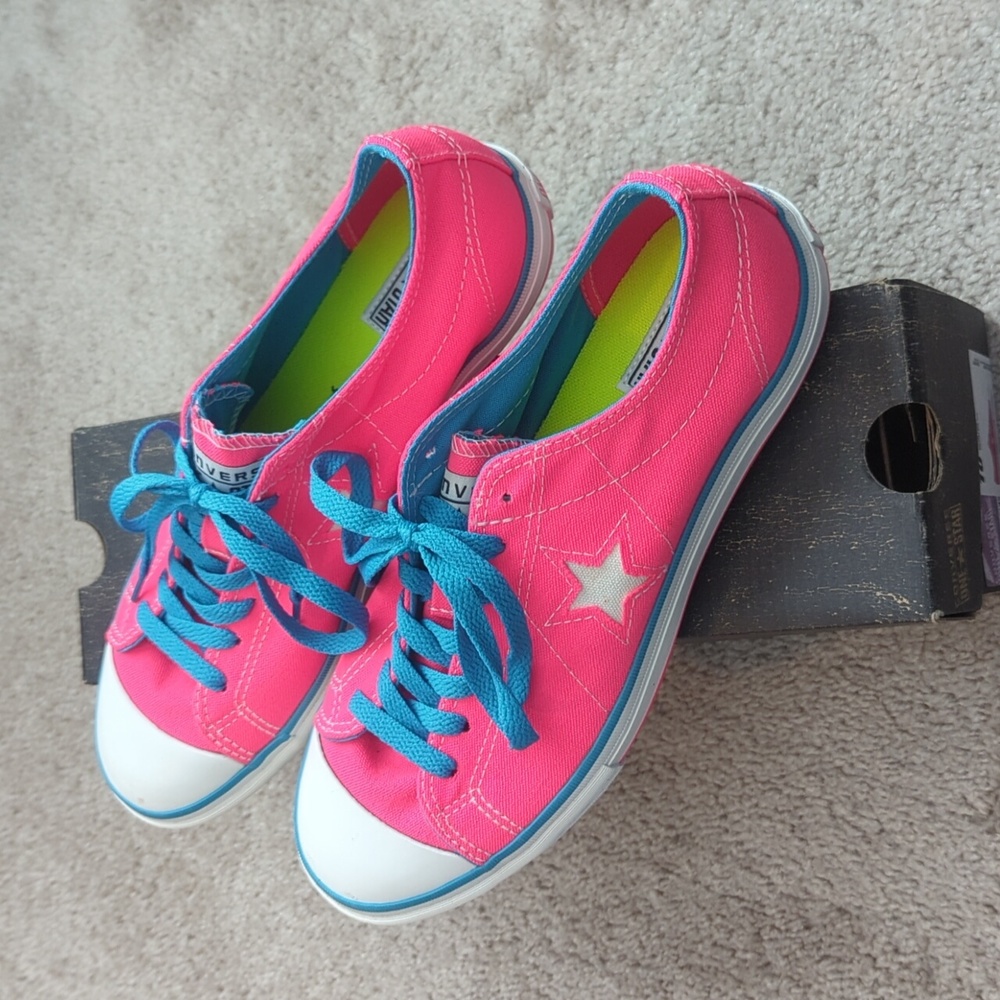 Converse One Star Neon Pink
